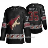 Camiseta Hockey Arizona Coyotes Darcy Kuemper Breakaway Negro