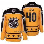 Camiseta Hockey Boston Bruins Tuukka Rask 40 2017 All Star Amarillo