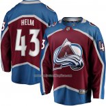 Camiseta Hockey Colorado Avalanche Darren Helm Primera Breakaway Rojo