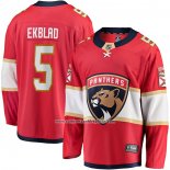 Camiseta Hockey Florida Panthers Aaron Ekblad Primera Breakaway Rojo