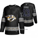 Camiseta Hockey Nashville Predators Nick Bonino Breakaway Negro