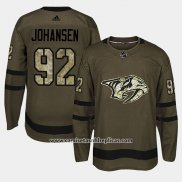 Camiseta Hockey Nashville Predators Ryan Johansen Camuflaje Salute To Service