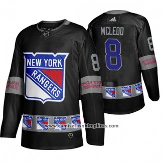 Camiseta Hockey New York Rangers Cody Mcleod Breakaway Negro