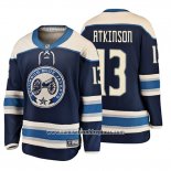 Camiseta Hockey Nino Columbus Blue Jackets Cam Atkinson 2019 Alternato Fanatics Breakaway Azul