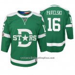 Camiseta Hockey Nino Dallas Stars Joe Pavelski Replica Jugador 2020 Winter Classic Verde