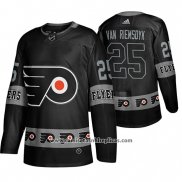 Camiseta Hockey Philadelphia Flyers James Van Riemsdyk Breakaway Negro