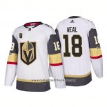 Camiseta Hockey Vegas Golden Knights 18 James Neal Vegas Centennial 2017-2018 Blanco