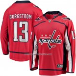 Camiseta Hockey Washington Capitals Henrik Borgstrom Primera Breakaway Rojo