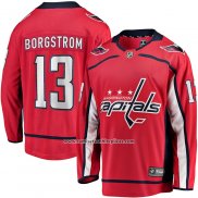 Camiseta Hockey Washington Capitals Henrik Borgstrom Primera Breakaway Rojo