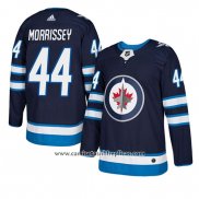 Camiseta Hockey Winnipeg Jets Josh Morrissey Autentico Primera Azul