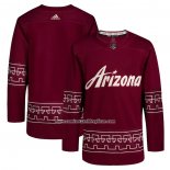 Camiseta Hockey Arizona Coyotes Alterno Autentico 2022-23 Rojo