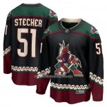 Camiseta Hockey Arizona Coyotes Troy Stecher Primera Breakaway Negro