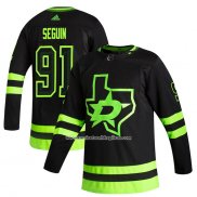 Camiseta Hockey Dallas Stars Tyler Seguin Alterno Autentico 2020 21 Negro