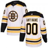 Camiseta Hockey Nino Boston Bruins Segunda Personalizada Blanco