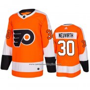 Camiseta Hockey Philadelphia Flyers Michal Neuvirth Primera Autentico Naranja