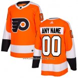 Camiseta Hockey Philadelphia Flyers Primera Personalizada Naranja