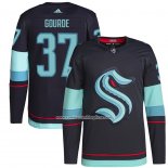 Camiseta Hockey Seattle Kraken Yanni Gourde Primary Autentico Azul