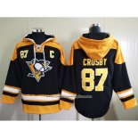 Sudaderas con Capucha Pittsburgh Penguins Sidney Crosby Negro