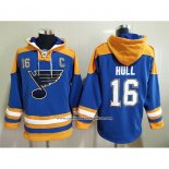 Sudaderas con Capucha St. Louis Blues Brett Hull Azul