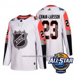 Camiseta Hockey Arizona Coyotes 23 Arizona Oliver Ekman Larsson Blanco 2018 All Star Autentico