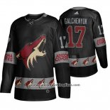 Camiseta Hockey Arizona Coyotes Alex Galchenyuk Breakaway Negro