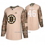 Camiseta Hockey Boston Bruins David Krejci Veterans Day Camuflaje