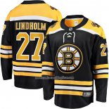 Camiseta Hockey Boston Bruins Hampus Lindholm Primera Breakaway Negro