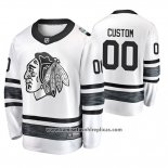 Camiseta Hockey Chicago Blackhawks Personalizada 2019 All Star Blanco