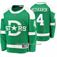 Camiseta Hockey Dallas Stars Miro Heiskanen Breakaway Jugador 2020 Winter Classic Verde