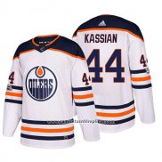 Camiseta Hockey Edmonton Oilers 44 Zack Kassian 2018 Blanco