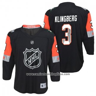 Camiseta Hockey Nino Dallas Stars John Klingberg 2018 All Star Negro