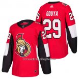 Camiseta Hockey Ottawa Senators 29 Johnny Oduya 2018 Authentic Autentico Primera Rojo