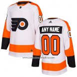 Camiseta Hockey Philadelphia Flyers Segunda Personalizada Blanco