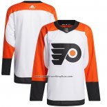 Camiseta Hockey Philadelphia Flyers Segunda Primegreen Autentico Blanco