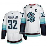 Camiseta Hockey Seattle Kraken Primary Autentico Blanco