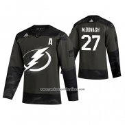 Camiseta Hockey Tampa Bay Lightning Ryan Mcdonagh 2019 Veterans Day Camuflaje