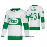 Camiseta Hockey Toronto St. Patricks Nazem Kadri Road Blanco