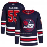 Camiseta Hockey Winnipeg Jets Mark Scheifele Alterno Autentico 2021-22 Azul