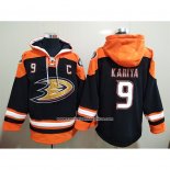 Sudaderas con Capucha Anaheim Ducks Paul Kariya Negro