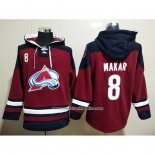 Sudaderas con Capucha Colorado Avalanche Cale Makar Rojo