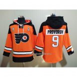 Sudaderas con Capucha Philadelphia Flyers Ivan Provorov Naranja