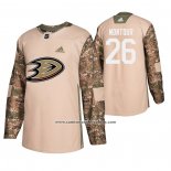 Camiseta Hockey Anaheim Ducks Brandon Montour Veterans Day Camuflaje