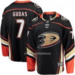 Camiseta Hockey Anaheim Ducks Radko Gudas Primera Breakaway Negro