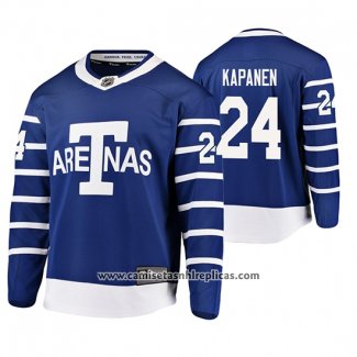 Camiseta Hockey Kasperi Kapanen Throwback Breakaway Jugador Azul