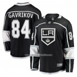 Camiseta Hockey Los Angeles Kings Vladislav Gavrikov Primera Breakaway Negro