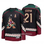 Camiseta Hockey Nino Arizona Coyotes Derek Stepan Alternato Breakaway Fanatics Negro