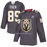 Camiseta Vegas Golden Knights Tuch Dia De Los Muertos Gris