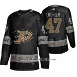 Camiseta Hockey Anaheim Ducks Hampus Lindholm Breakaway Negro