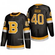 Camiseta Hockey Boston Bruins Tuukka Rask Alterno 2019-20 Negro