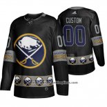 Camiseta Hockey Buffalo Sabres Personalizada Breakaway Negro